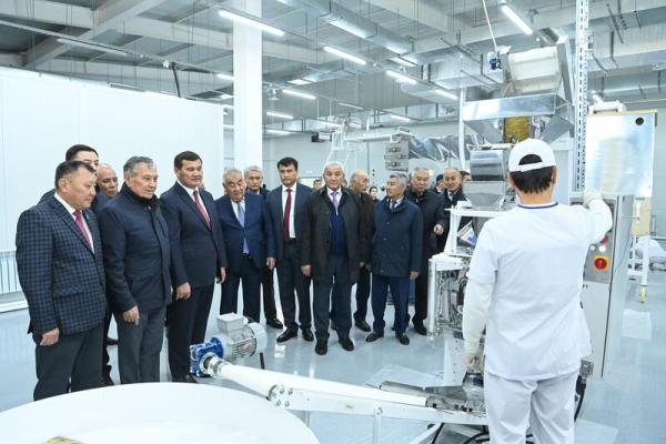 В Кызылорде запущен комплекс хлебобулочных изделий В Кызылорде запущен комплекс хлебобулочных изделий
