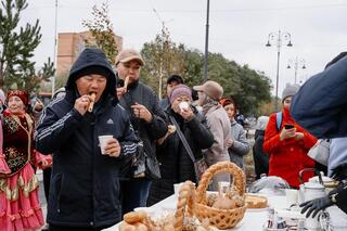 В Кокшетау открылось общественное пространство «Көк шалғын» В Кокшетау открылось общественное пространство «Көк шалғын»