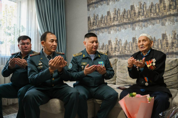 В Астане отпраздновали 102-летие ветерана войны