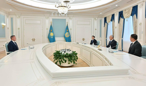 Токаев наградил президента WADA орденом "Достык" II степени