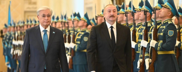 Президенты Казахстана и Азербайджана провели переговоры в Астане Президенты Казахстана и Азербайджана провели переговоры в Астане