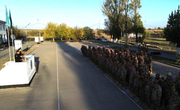 В учебном центре «Бітімгер» проверили готовность миротворцев к международной миссии