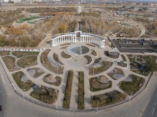 Парк Президента в Кызылорде обретет новый облик Парк Президента в Кызылорде обретет новый облик