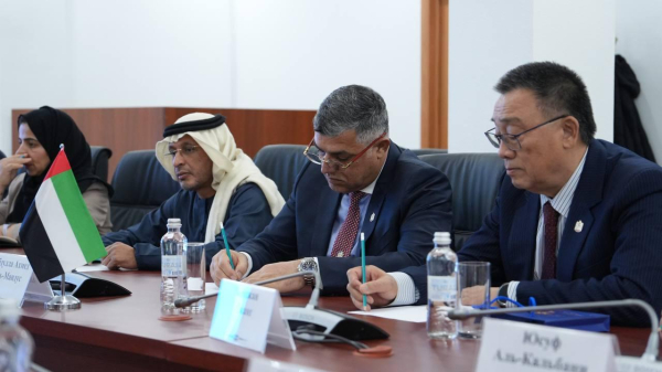 Казахстан и ОАЭ укрепляют сотрудничество в сфере гидрометеорологии Казахстан и ОАЭ укрепляют сотрудничество в сфере гидрометеорологии