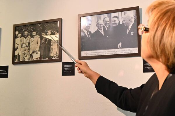 В Астане открылась выставка, посвященная Пушкину и Шолохову