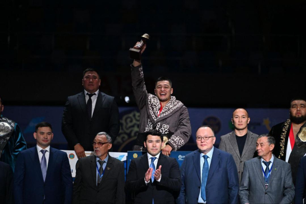 Армейский балуан Марат Байкамуров стал чемпионом «Қазақстан Барысы – 2025» Армейский балуан Марат Байкамуров стал чемпионом «Қазақстан Барысы – 2025»