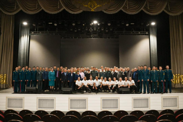 В Астане прошла военно-патриотическая акция «Ел қорғау – нағыз ерлер ісі» В Астане прошла военно-патриотическая акция «Ел қорғау – нағыз ерлер ісі»