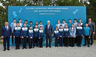 Глава государства посетил Дом шахмат Глава государства посетил Дом шахмат