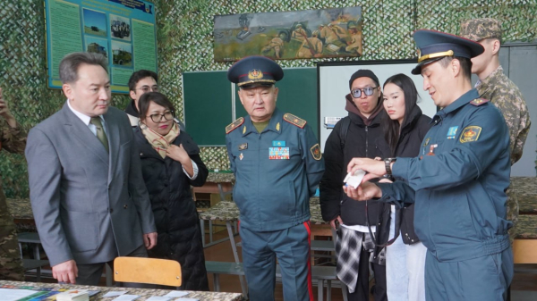 Институт военного дела Satbayev University показал разработки студентов и проекты с КНБ Институт военного дела Satbayev University показал разработки студентов и проекты с КНБ