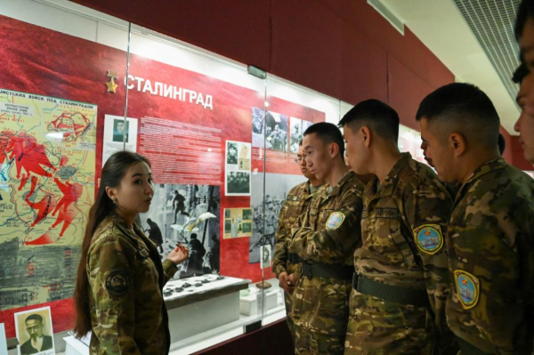 Будущие офицеры Казахстана посетили Военно-исторический музей Будущие офицеры Казахстана посетили Военно-исторический музей