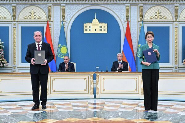 Казахстан и Армения подписали Дорожную карту по сотрудничеству на 2026-2030 годы