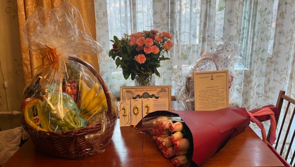 Столетний рубеж: ветеран войны отметил 101 день рождения