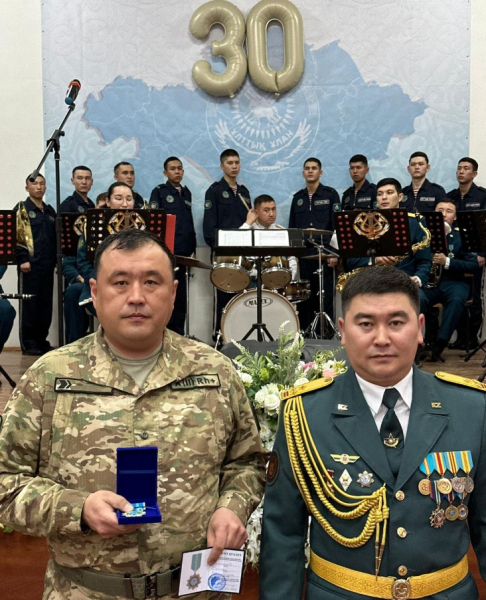 Воинская часть Национальной гвардии отметила 30-летие