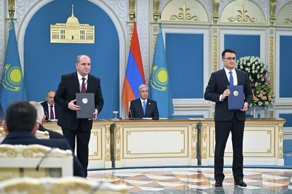 Казахстан и Армения подписали Дорожную карту по сотрудничеству на 2026-2030 годы