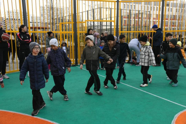 Развитие зелёных зон: в Астане открыли новый сквер Развитие зелёных зон: в Астане открыли новый сквер