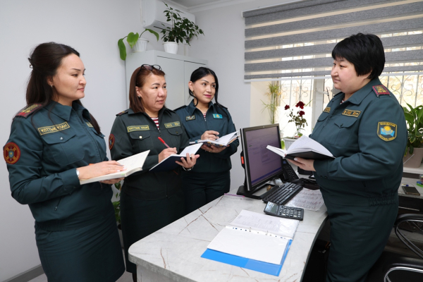 Полковник Галия Касенова: точность, ответственность и верность службе Полковник Галия Касенова: точность, ответственность и верность службе