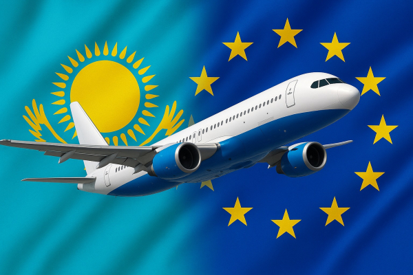 Казахстан открыл новое прямое авианаправление в Европу Казахстан открыл новое прямое авианаправление в Европу