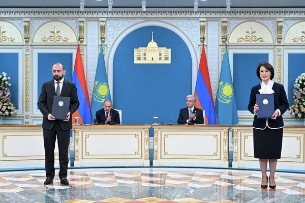 Казахстан и Армения подписали Дорожную карту по сотрудничеству на 2026-2030 годы