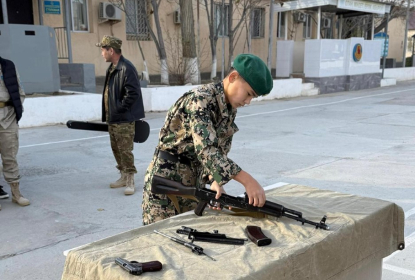 Будни военнослужащих глазами школьников Актау