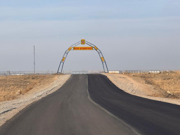 Долгожданная дорога для жителей: трасса «Жаксы – Державинск» уложен асфальт