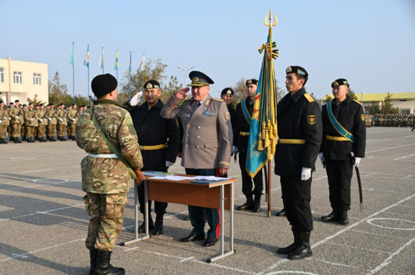 В Мангистауской области более 700 новобранцев приняли Военную присягу В Мангистауской области более 700 новобранцев приняли Военную присягу