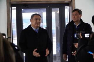 В Буландинском районе готовится к сдаче первый в стране модернизированный вокзал