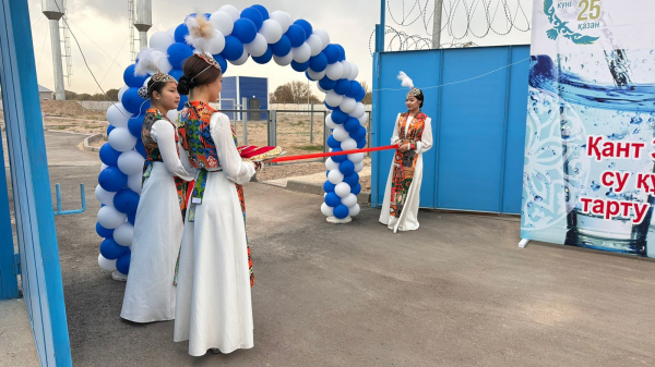 В Жамбылской области реализованы новые проекты по обеспечению сел чистой водой