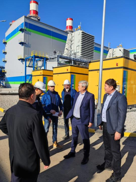 В  Кызылорде строится современная парогазовая электростанция с передовыми технологиями В  Кызылорде строится современная парогазовая электростанция с передовыми технологиями