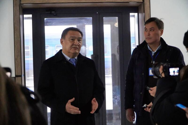 В Буландинском районе готовится к сдаче первый в стране модернизированный вокзал