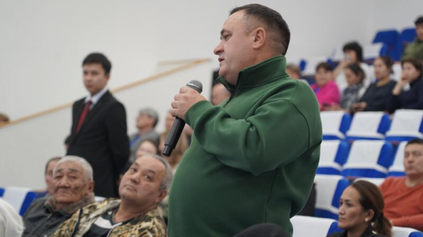 В селе Красный Яр состоялась отчетная встреча акима города Кокшетау с жителями.