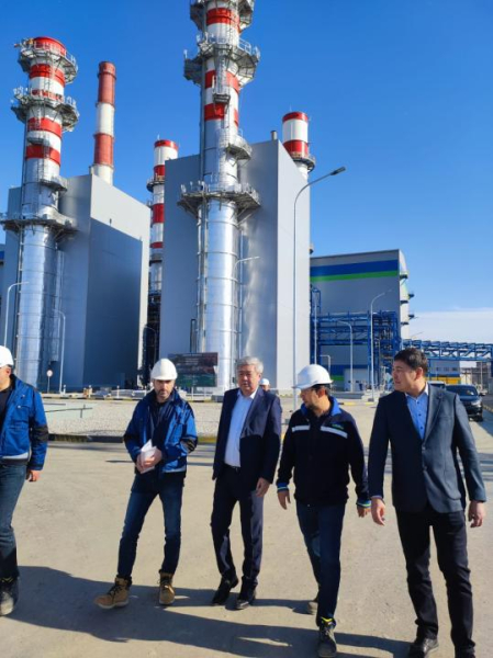 В  Кызылорде строится современная парогазовая электростанция с передовыми технологиями В  Кызылорде строится современная парогазовая электростанция с передовыми технологиями