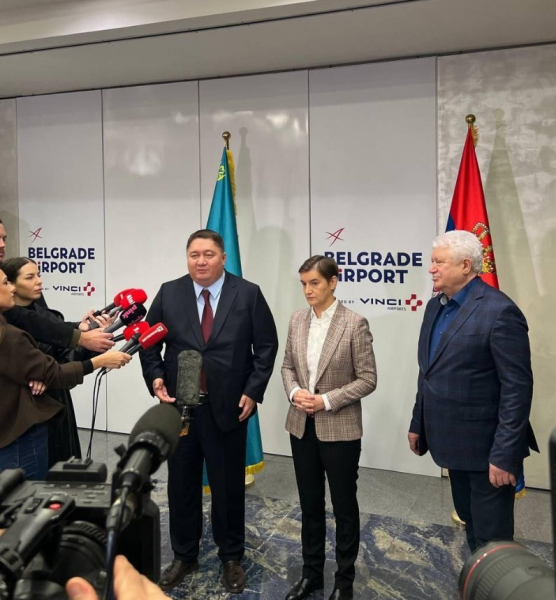 Новый авиамаршрут соединяет Казахстан и Сербию Новый авиамаршрут соединяет Казахстан и Сербию