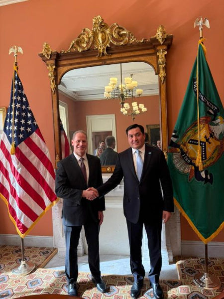 Казахстан и США обсудили взаимодействие в условиях действующих ограничений Казахстан и США обсудили взаимодействие в условиях действующих ограничений