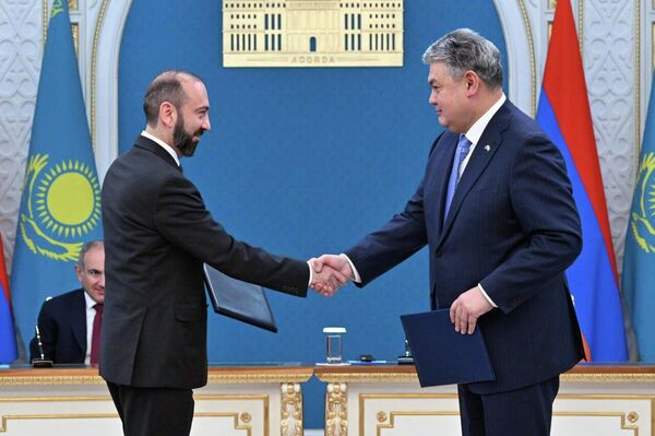 Казахстан и Армения подписали Дорожную карту по сотрудничеству на 2026-2030 годы