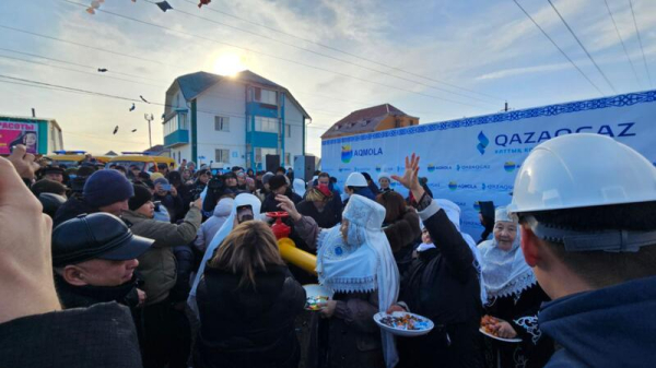 В село Коянды подали газ