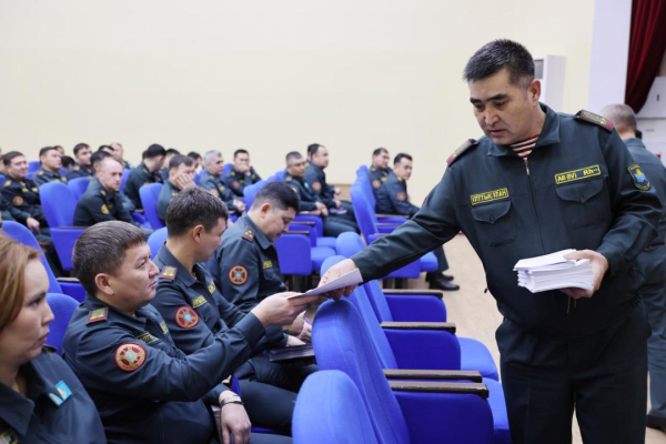 В Главном командовании Национальной гвардии прошло диагностическое тестирование по системе Qaztest В Главном командовании Национальной гвардии прошло диагностическое тестирование по системе Qaztest