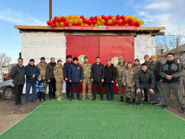 В Акмолинской области модернизируют систему пожарной защиты сельских территорий