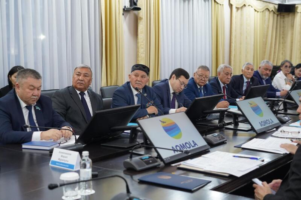 Аким Акмолинской области Марат Ахметжанов встретился с членами общественного совета