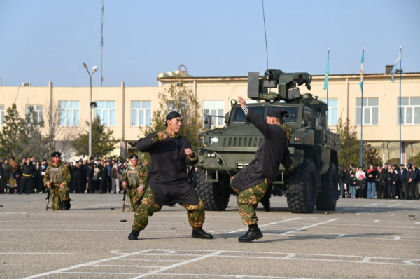 В Мангистауской области более 700 новобранцев приняли Военную присягу В Мангистауской области более 700 новобранцев приняли Военную присягу