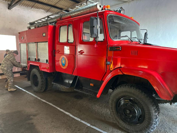 В Акмолинской области модернизируют систему пожарной защиты сельских территорий