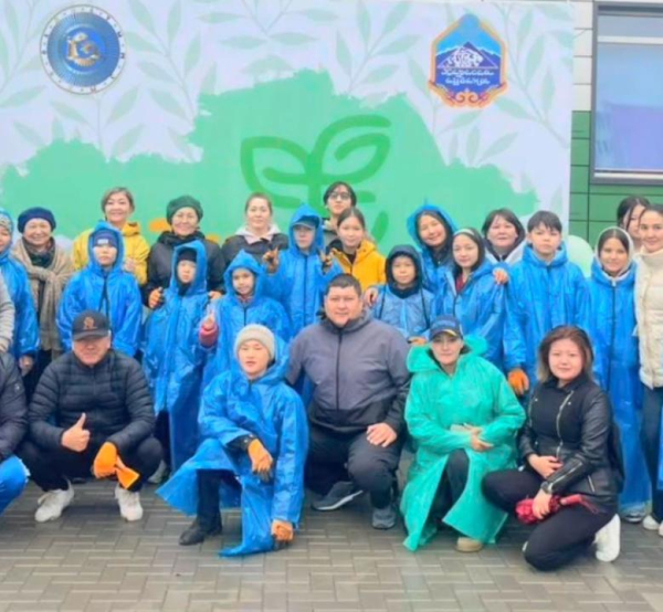 Новые деревья и чистые улицы: итоги экоакции в Карасайском районе