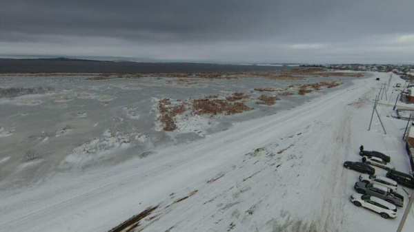 В селе Зеренда завершено строительство защитного вала