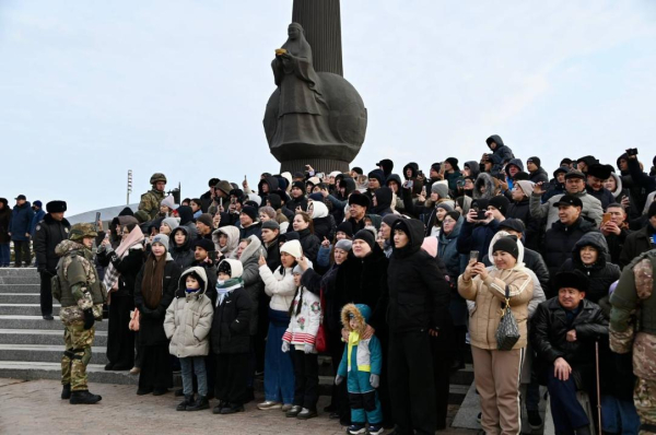 В Астане более 200 солдат принесли присягу на верность Родине