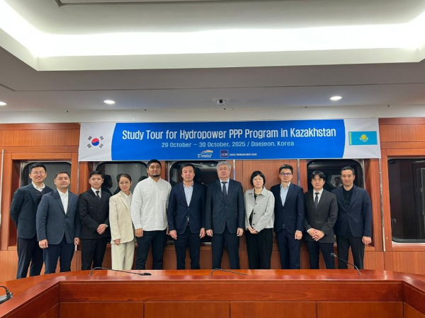 Каскадный гидроэнергопроект обсудили представители Казахстана и Кореи