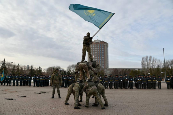 В Астане более 200 солдат принесли присягу на верность Родине