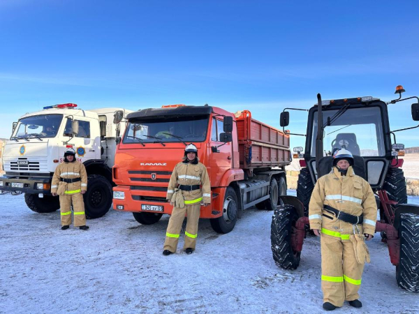 В Акмолинской области модернизируют систему пожарной защиты сельских территорий