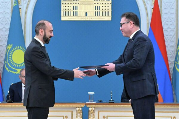Казахстан и Армения подписали Дорожную карту по сотрудничеству на 2026-2030 годы