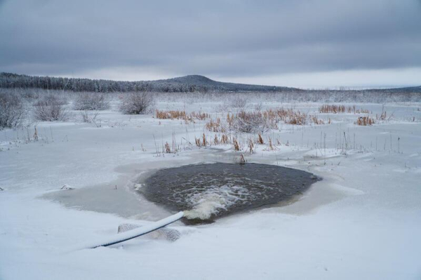 В селе Зеренда завершено строительство защитного вала