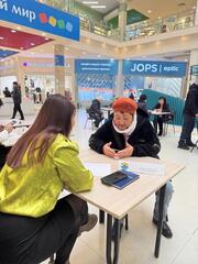 В рамках концепции «Слышащего государства» на площадке ТРЦ 12 ноября по инициативе акимата города Кокшетау проведен «День услугополучателя».