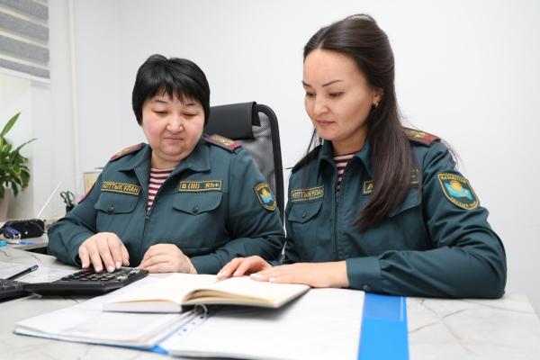 Полковник Галия Касенова: точность, ответственность и верность службе Полковник Галия Касенова: точность, ответственность и верность службе